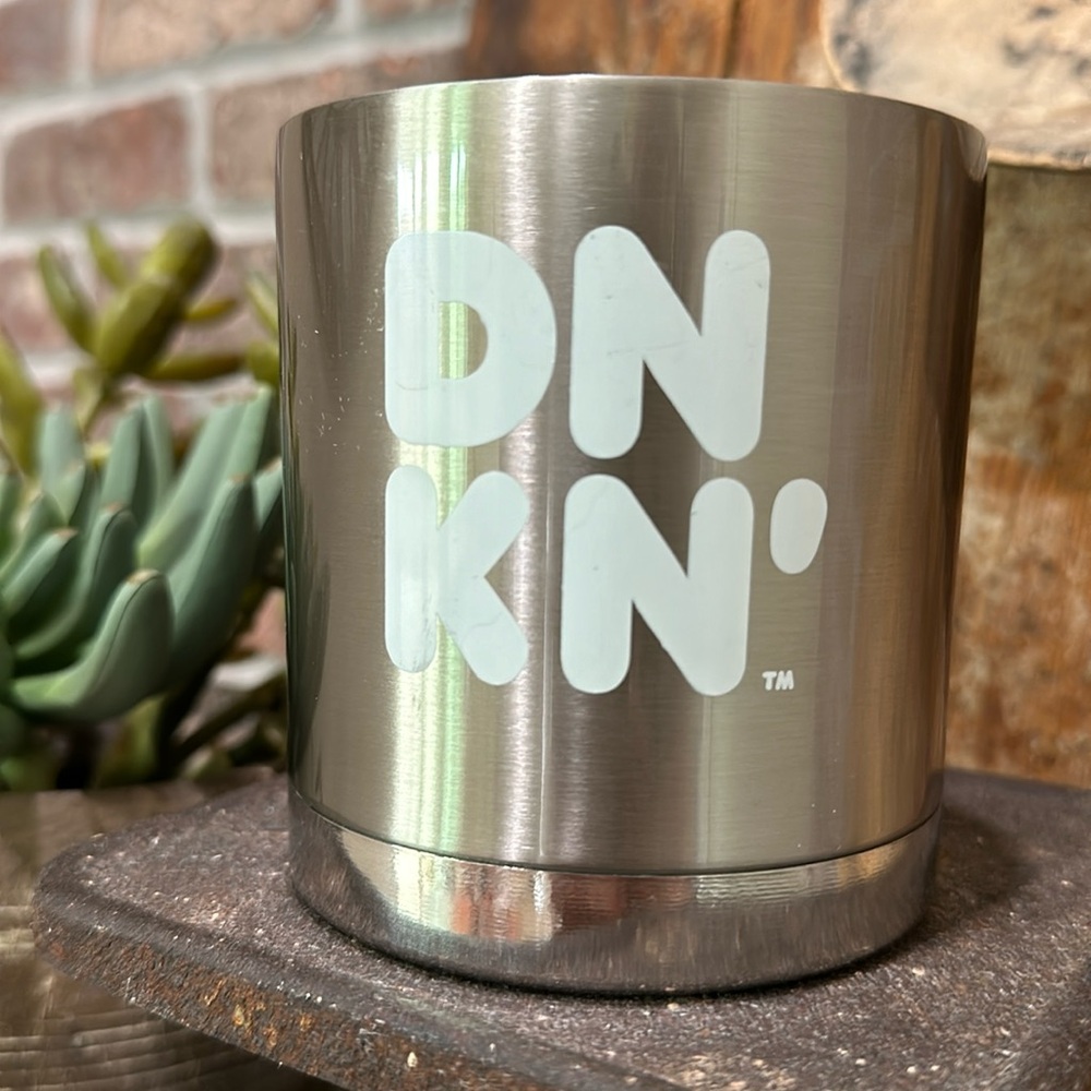 2019 Dunkin Donuts Stainless Steel Coffee Tumbler 12oz